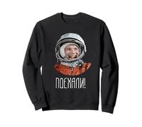 URSS CCCP Astronaute Youri Gagarine Cyrillique T-Shirt Sweatshirt