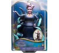 Mattel Disney La Petite Sirène Poupée Ursula Articulée, Avec Cheveux Lavande Ébouriffés, Tentacules, Collier Amovible Et Détails Scintillants, À Collectionner, Jouet Enfant, Dès 2 Ans, HLX12