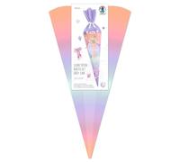 Ursus 1005 00 05 - Kit de bricolage pour cornets d'école Easy Line « Ballerine », hexagonal, hauteur env. 68 cm, diamètre env. 20 cm, avec notice de montage et feuilles de gabarits