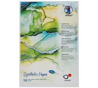 Ursus 16279200 Yupo Papier 192 g A5 10 feuilles synthétiques lisses et résistantes à la déchirure et à l'eau, résistant à la lumière UV, extrêmement résistant, 100% recyclable, polyvalent