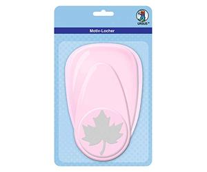Ursus 19460014 Perforatrice à levier Jumbo Feuille d'érable 76,2 mm, rose