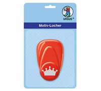 Ursus 19470053 Perforatrice à Levier Motif Couronne 16 mm, Rouge