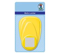 Ursus 19490058 Grand perforateur à Levier Motif carrés 38,1 mm, Jaune