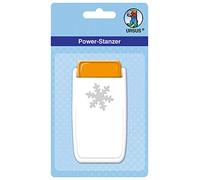 Ursus 19750027 Perforatrice Moyenne en Plastique avec perforatrice en métal Motif Flocon de Neige Largeur env. 2,5 cm