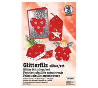 Ursus 20290099 - Glitter Feutre, 20 x 30 cm, 150 g/m²