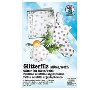 Ursus 20290099 - Glitter Feutre, 20 x 30 cm, 150 g/m²