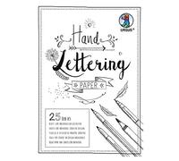 Ursus 24929201 Bloc de 25 Feuilles de Papier cartonné Blanc Format A5 200 g/m²