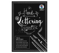Ursus 24929290 Papier à Lettres avec 25 Feuilles Format A5 210 g/m² Noir