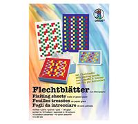 Ursus 28210004 - Motifs à tresser « Pâques », 4 Personnages avec Yeux Mobiles, env. 12 x 17 cm