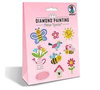 Ursus 43500010-Diamond Painting Garden, 2 Feuilles Accessoires pour créer des Stickers avec des Diamants étincelants, 43500010, Colorées