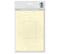 Ursus 55760003-Set vœux Celebration Ranken, 5 enveloppes, crème, env. 12,5 x 18 cm, pour la création de Cartes Individuelles, Paper, Multicoloured, various