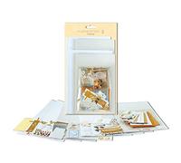 Ursus 56100019-Set vœux Greetings Confirmation, 2 x 2 formats enveloppes, 100 Autocollants, pour la création de Cartes personnalisées, Paper, Multicoloured, various