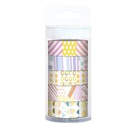 Ursus 58860003 Masking Tape, Patchwork, Lot de 5