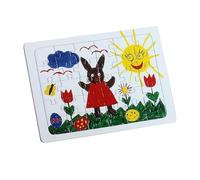 Ursus 8250000 - Puzzle Vierge avec Cadre en Alliage, env. 21 x 29 cm, 30 pièces