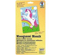 Ursus 8770022 F - Mosaïque en Caoutchouc Mousse, Licorne, env. 23 x 16 cm