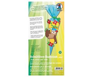 Ursus 9860012 schu ltüten Kit de Bricolage Mini, Paresseux, 6 pans, env. 41 cm