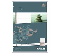 URSUS Basic 040450022 Bloc scolaire lin22 A4 50 feuilles 70 g/m² à carreaux 5 mm