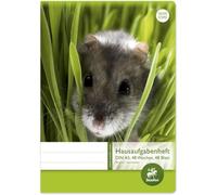 Ursus Basic 040549003 Cahier de devoirs - A5, 48 feuilles, 80 g/qm, 3 motifs assortis