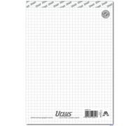 Ursus Basic 608452 20 Bloc-notes A5 48 feuilles 60g/m² 5mm à carreaux