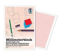 Ursus bloc papier millimetré, format a4, 80g m2, 25 feuilles 7054600 G