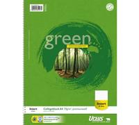 Ursus Classic Cahier spiralé 608570010 vert DIN A4 ligné Nombre de pages: 80