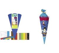 Ursus Cornets Scolaires hexagonaux à confectionner soi-même 68 cm, Coloré