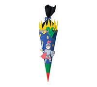 Ursus Cornets Scolaires hexagonaux à confectionner soi-même 68 cm, Coloré
