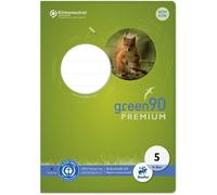 Ursus Green 040780005 Magazine - LIN5, A5, 16 flles, 90 gsm, 5 mm damier