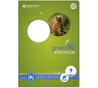 Ursus Green 040780007 Magazine - LIN7, A5, 16 flles, 90 gsm, 7 mm damier