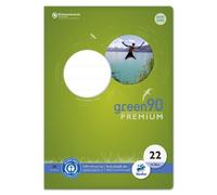 Ursus Green 040782022 Magazine - LIN22, A4, 16 feuilles, 90 g, 5 mm damier