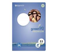Ursus Green 040786053 Cahier de vocabulaire - LIN53, A5, 32 feuilles, 90 g/qm, 9 mm ligné avec 1 MST