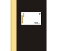 Ursus® Green 608380 Livre de comptes - A5, 96 feuilles, 80g/qm, quadrillé 5 mm