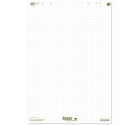 Ursus® Green 608580020 Bloc pour flipchart - 68 x 99 cm, quadrillé, 80 g/qm, 20 feuilles