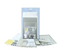 Ursus Grußkartenset Greetings Silver 56100006-Set vœux, 2 x 2 formats enveloppes, 100 Autocollants, pour la création de Cartes personnalisées, Paper, Multicoloured, various