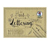 Ursus- Lot de 10 Feuilles de Papier, Peau d'éléphant de Couleur Chamois, DIN A6, 190 g/m², Base idéale pour Personnaliser des Lettres, 10137356, Ivoire