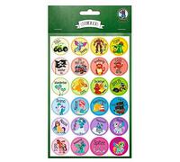 Ursus Lot de 96 Autocollants motivants pour Enfants-Diamètre : Environ 2,5 cm, Cœur, 59510020F, coloré