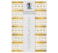 Ursus Papier Transparent - Bordures, 115 g/m², 5 Feuilles, DIN A4
