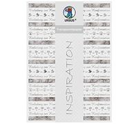 Ursus Papier Transparent - Bordures, 115 g/m², 5 Feuilles, DIN A4