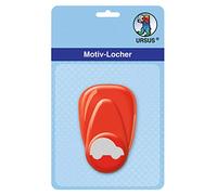 Ursus- Perforatrice à Motif avec Levier, Petite Voiture Jouet d'environ 16 mm, Rouge, 19470066