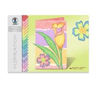 Ursus Struktura Vintage 80706499 Bloc de 60 feuilles de papier cartonné gaufré avec structure en lin 220 g/m² Format A6 20 couleurs assorties Convient pour imprimantes à jet d'encre et laser