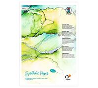 Ursus Yupo 16274000 Lot de 10 Feuilles de Papier synthétique DIN A3, 192 g/m², Surface Lisse, indéchirable et imperméable, résistant aux UV, extrêmement résistant, 100% Recyclable, Polyvalent, Blanc