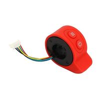 URSXODAWQ Accélérateur à Pouce pour Trottinette électrique, Remplacement sans Fil de l’accélérateur à Pouce, accélérateur à Doigt Sensible de Couleur Rouge avec boîtier en ABS, Compatible