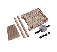 URSXODAWQ Plateforme Flottante de basking pour Tortues d’Aquarium, île d’Escalade pour Reptiles pour salamandres et Grenouilles, Quai Flottant en Plastique Durable et Non Toxique avec Un (M.)