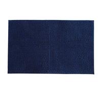 URSXODAWQ Tapis de Bain en Chenille antidérapant et Absorbant l’Eau, Tapis de Salle de Bain antidérapant, Tapis en Chenille Ultra-Absorbant pour la Salle de Bain, Le Salon, la Cuisine et la (Bleue)