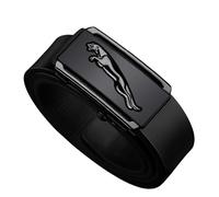 URTAODFE Ceinture automatique à cliquet en cuir pour homme, ceinture invisible à cliquet, ceinture décontractée pour homme (coffret cadeau inclus), 6, 125cm( Fit Waist 39in - 41in )