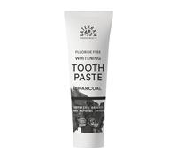 Urtekram Dentifrice Charbon Actif Bio - Blanchissant & Purifiant - Sans Fluor - Vegan & Naturel - 75 ml