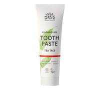 Urtekram Dentifrice sans fluor bio à l’arbre à thé 75 ml | COSMOS ORGANIC certifié par Ecocert Greenlife ; craie, aloé vera, myrrhe et écorce de magnolia