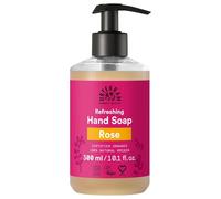 URTEKRAM JABON DE MANOS ROSA MOSQUETA - peut être utilisé régulièrement selon les besoins individuels, produit spécialisé pour un usage quotidien, contenance 300 ml et devient un allié fiable dans la
