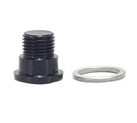 URTERYSER Pendentif à suspendre, vis de dérailleur arrière en alliage d'aluminium noir pour vélo, boulons de fixation pour vis de roue