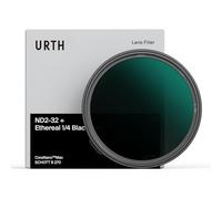 Urth 39mm Filtre ND Variable ND2-32+Diffusion Black Mist ¼ Éthéré (Pro) Filtres professionnels avancés avec nano-revêtement multicouche pour une polarisation améliorée et un effet de cinématographique